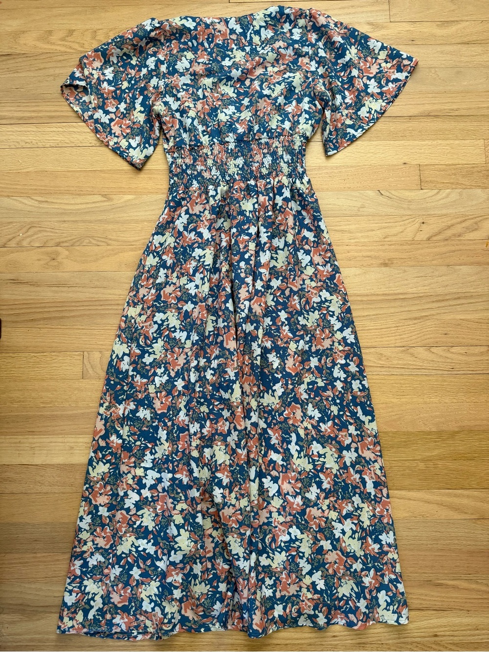 Baltic Born Medium Verona Smocked Floral Maxi Dress - Picture 6 of 6